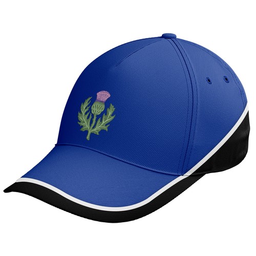 Embroidered scottish thistle - embroidered,