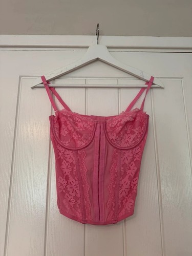 Lace corset bustier - lace, 34c
