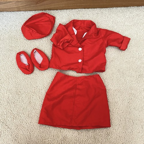 Smoby dolls red outfit skirt - red,