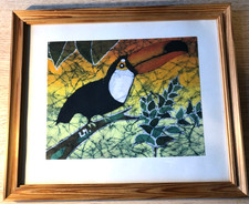 Retro Wooden Framed Tropical