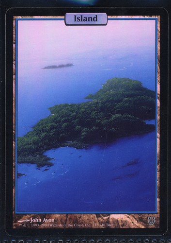 Mtg island unhinged - island, c