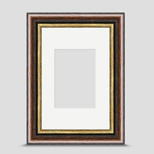 6x4 brown gold picture - 6x4,