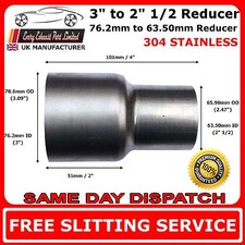 3" to 2.5" Stainless Steel
