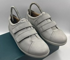 Hotter Leap Suede Shoes Grey