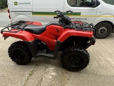 £4250+Vat  Honda 2017 (67) TRX420FA2 Auto Quad Bike Only 1595hrs 10955miles