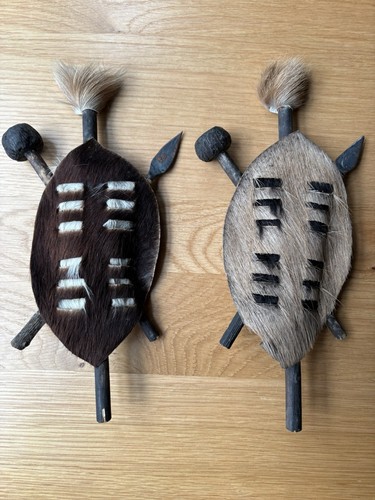 Zulu warrior shield pair - zulu,