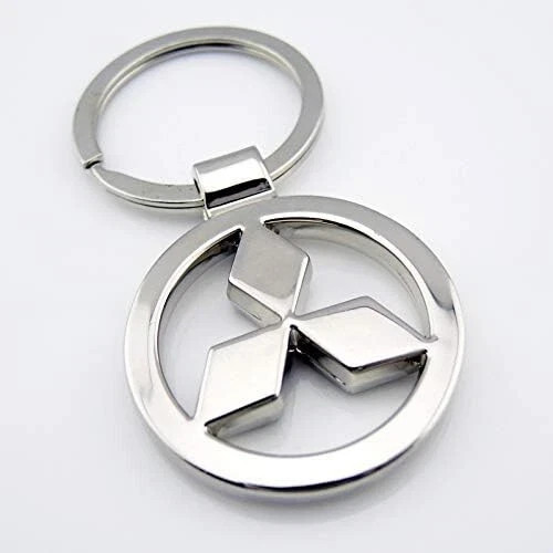 Mitsubishi chrome car logo - chrome,