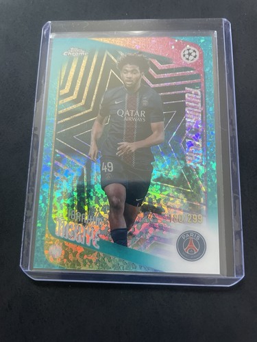 Topps chrome ucc ibrahim - chrome, mbaye