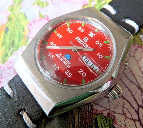 Red fieldmans dial 36mm - fieldmans,
