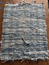 Vintage Handmade Rag Rug from