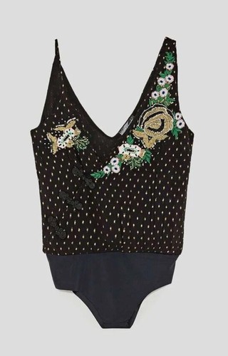 Bnwt zara black polka - zara, dot