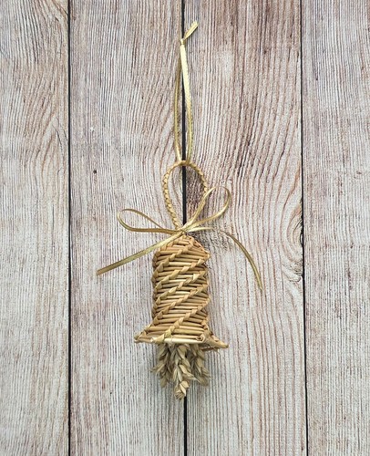 Handcrafted straw corn - corn, dolly