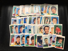 a & bc gum Scottish football cards 1971 purple back s 1 68/73 inc Alex Ferguson