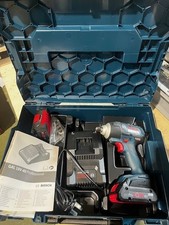 Bosch GDS 18V 300 Cordless Brushless Impact Wrench + 2 X Batteries & Charger