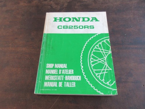 Honda cb250rs 1980 - 1980, repair