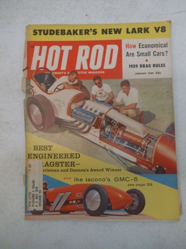 Hot rod magazine january - hot,
