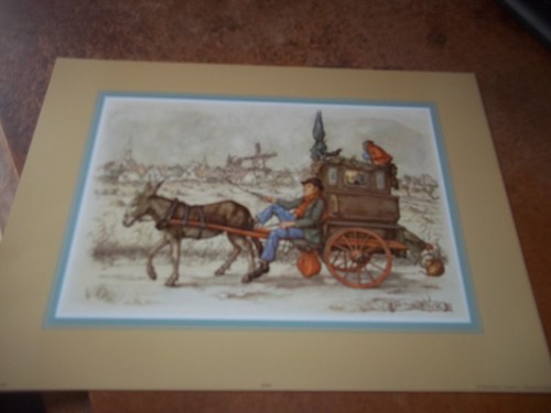 Anton pieck vintage print - anton,