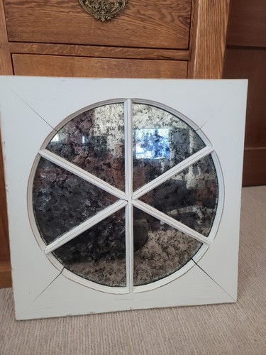 Vintage modified round window - vintage/modified,