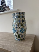 Vintage Mosaic Flower vase
