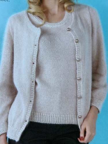 Easy knit ladies - easy, pretty