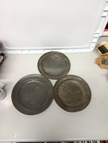 Antique very old pewter - 3,