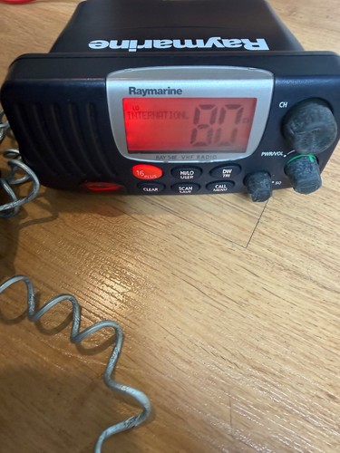 Raymarine ray54e marine vhf - raymarine,