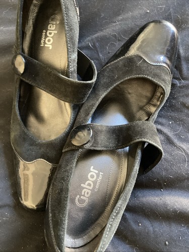 Gabor dolly black shoes - gabor,