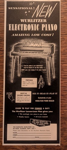 Wurlitzer electronic piano - wurlitzer,