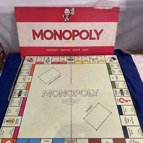 Monopoly board game - monopoly, 1961