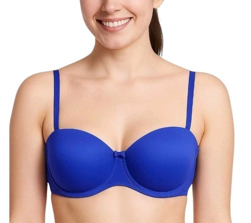 Womens blue multiway strapless - blue,