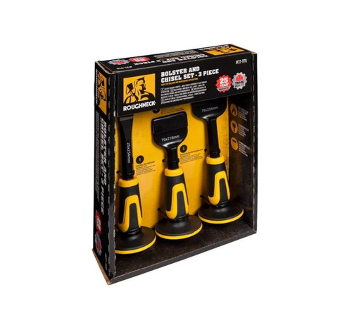Roughneck chisel bolster set - roughneck,