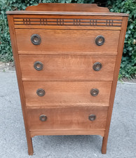 Oak Chest of four Drawers