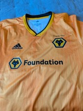 Wolverhampton Wanderers Large Football Shirt Wolves Foundation