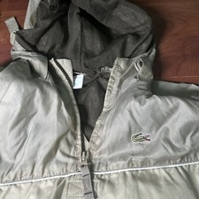 Vintage Beige Lacoste Izod Half Zip Cagoule