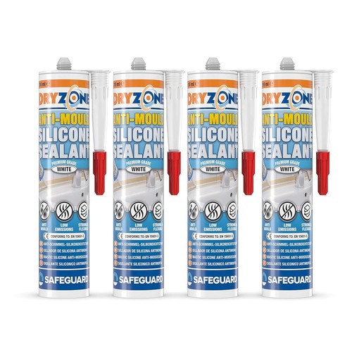 Dryzone silicone sealant white - dryzone,
