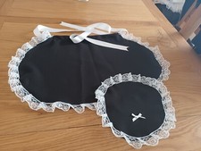 FRENCH MAID WAIST APRON+ CAP -