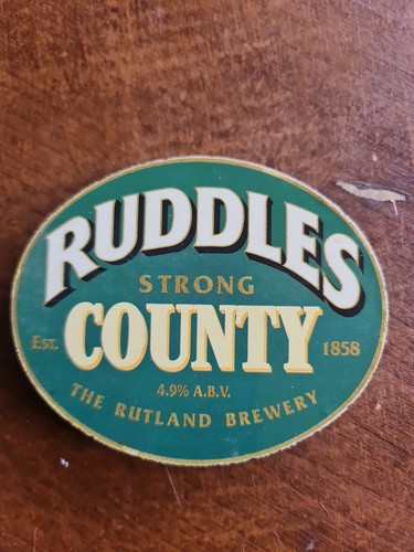 Rutland brewery ruddles - ",