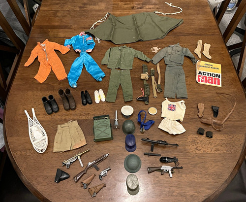 Action man accessories bundle - action,
