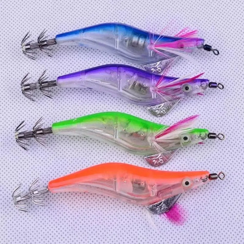 Luminous squid jig shrimp lure - jig,