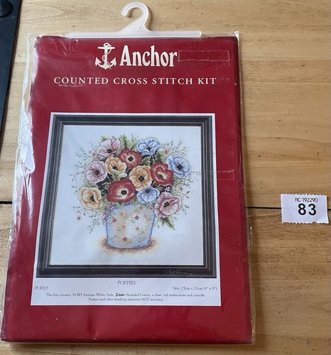 Anchor poppies counted cross - anchor,