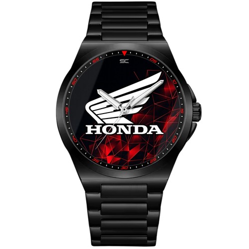 Black wrist watch - watch, fan