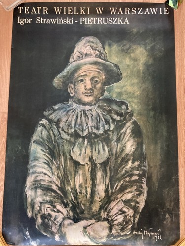Vintage polish opera - vintage, poster