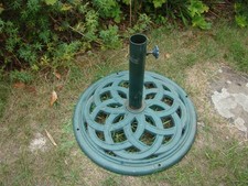 Cast Iron and Steel Garden Parasol Base Sunshade Umbrella Base Stand