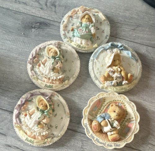 Cherished teddies wall plaques - teddies,