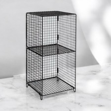 Habitat Black 2-Tier Metal
