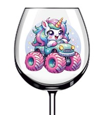 12x Colourful Unicorn Monster