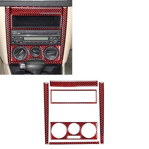6pcs red carbon fiber - fiber, central