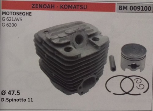 Complete cylinder and piston - and,