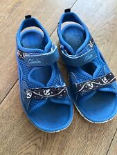 Boys Clarks Blue Doodles