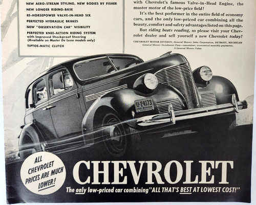 Chevrolet master deluxe car - master,